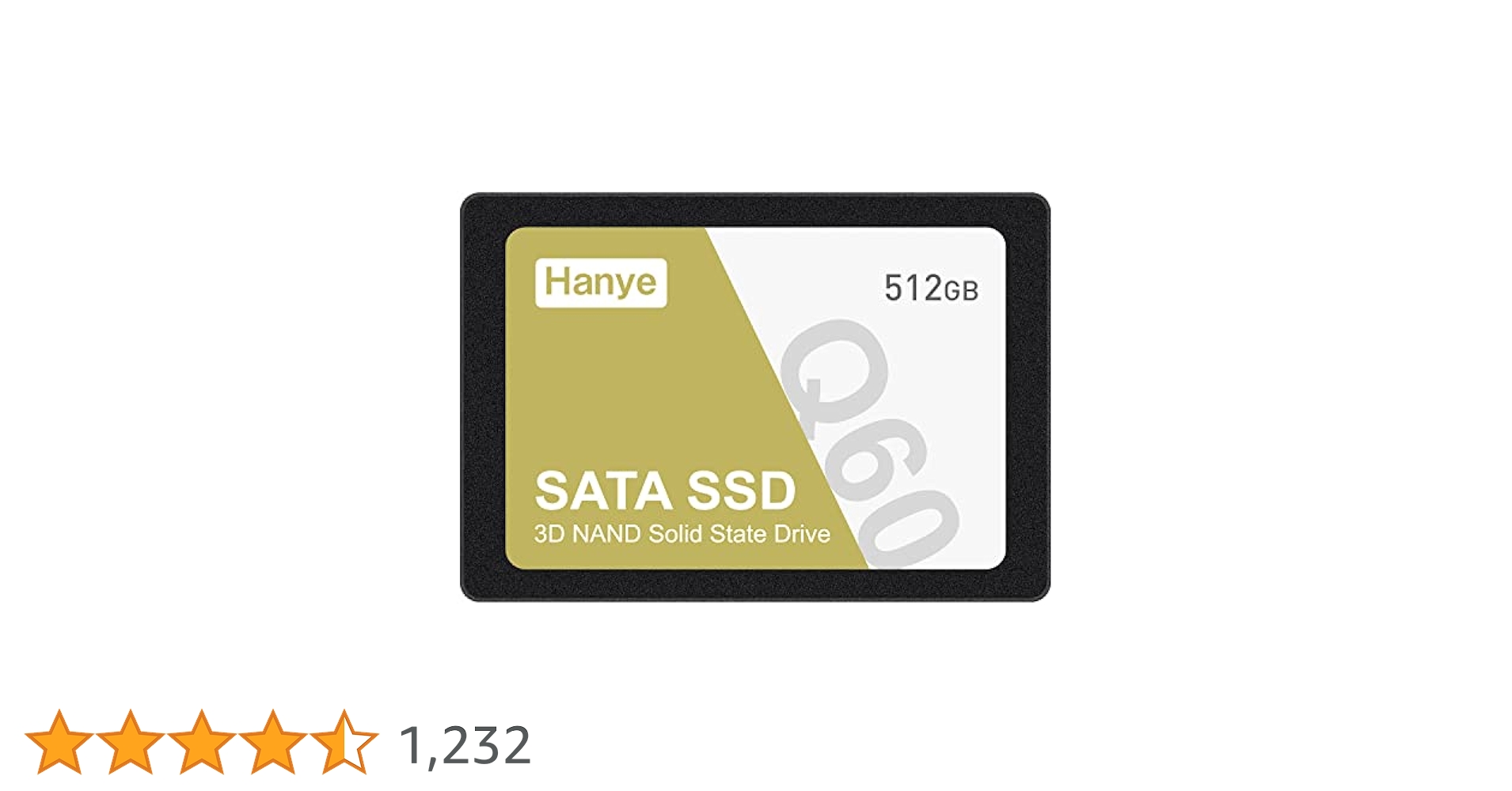 Amazon | Hanye 512GB 内蔵型SSD 2.5インチ 7mm 3D NAND採用